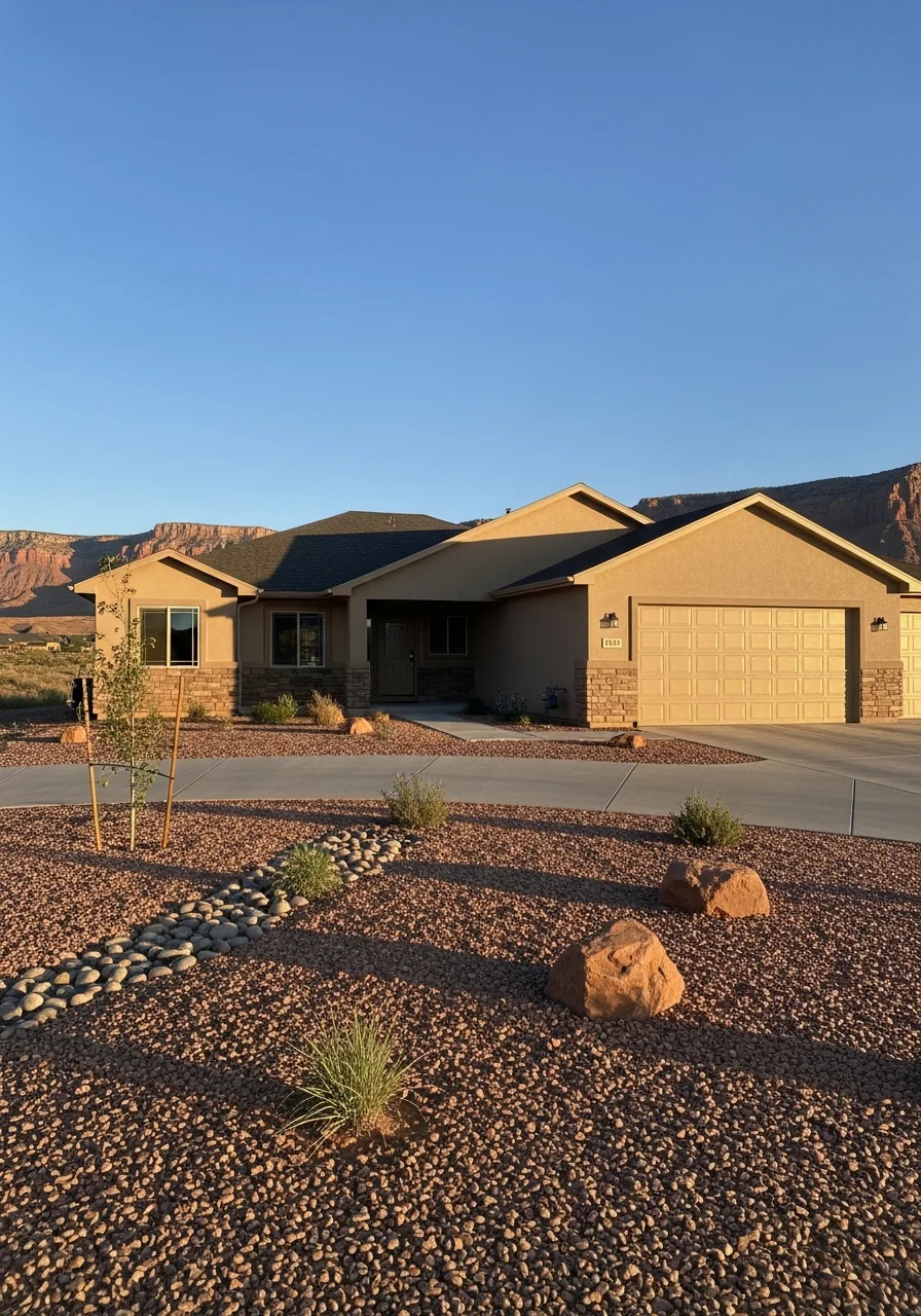 Portrait of a Grand Junction residential property with clear access and high-desert setting.
