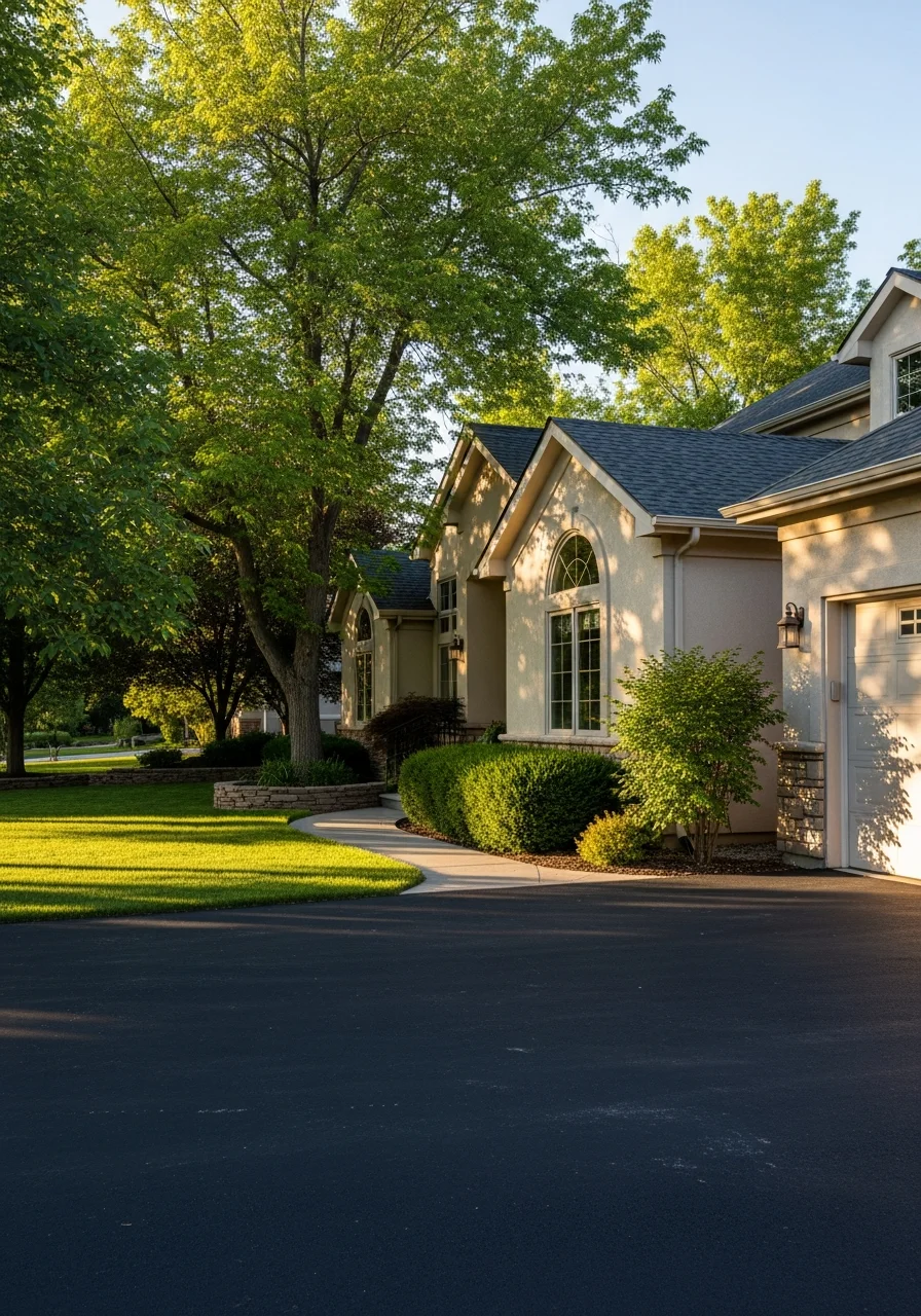 Close-up of a well-maintained Provo residential home with mature landscaping and clear driveway access.