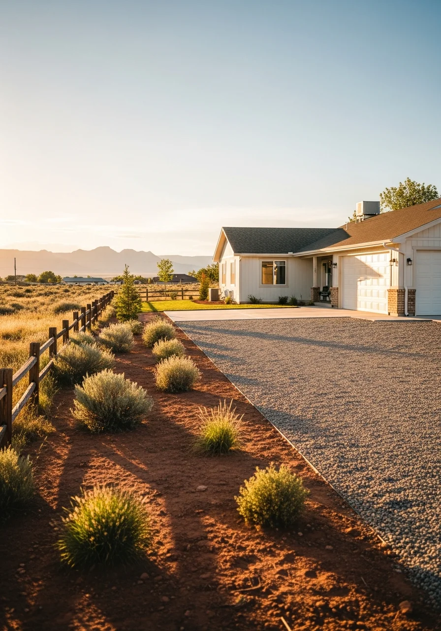 Portrait of a Richfield residential property with clear access and rural setting.